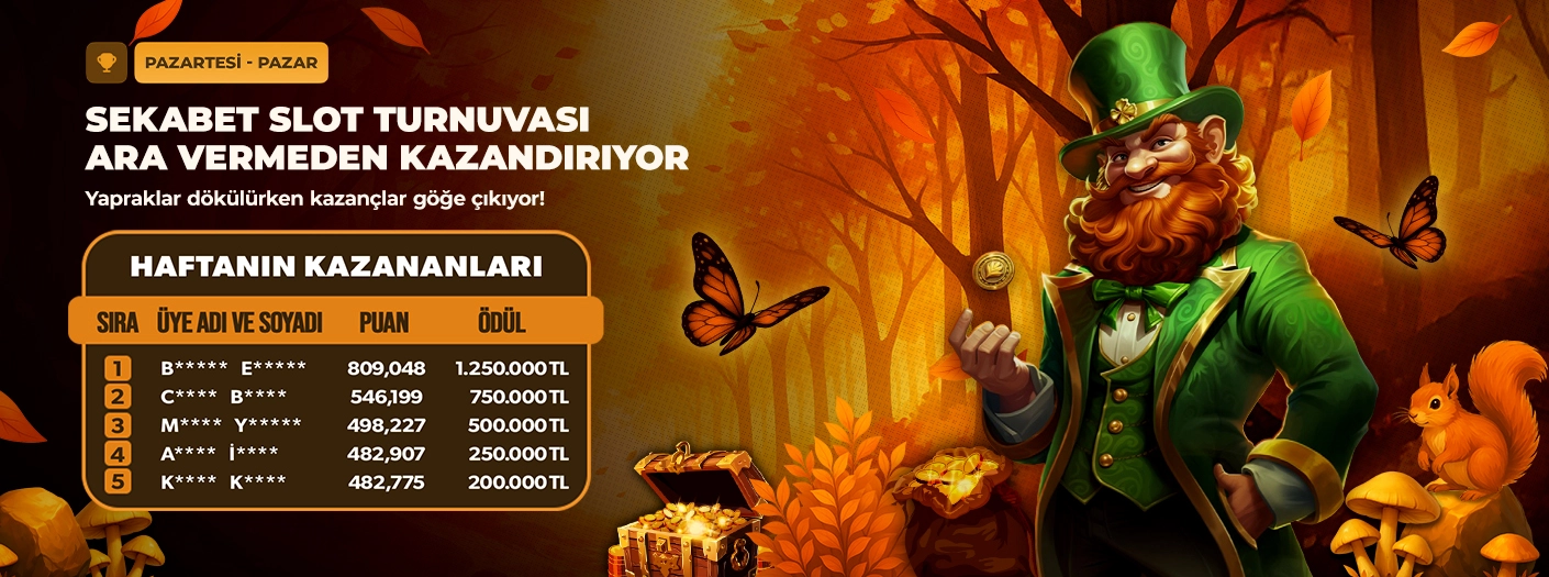 Eylül Haftalık Kazananlar